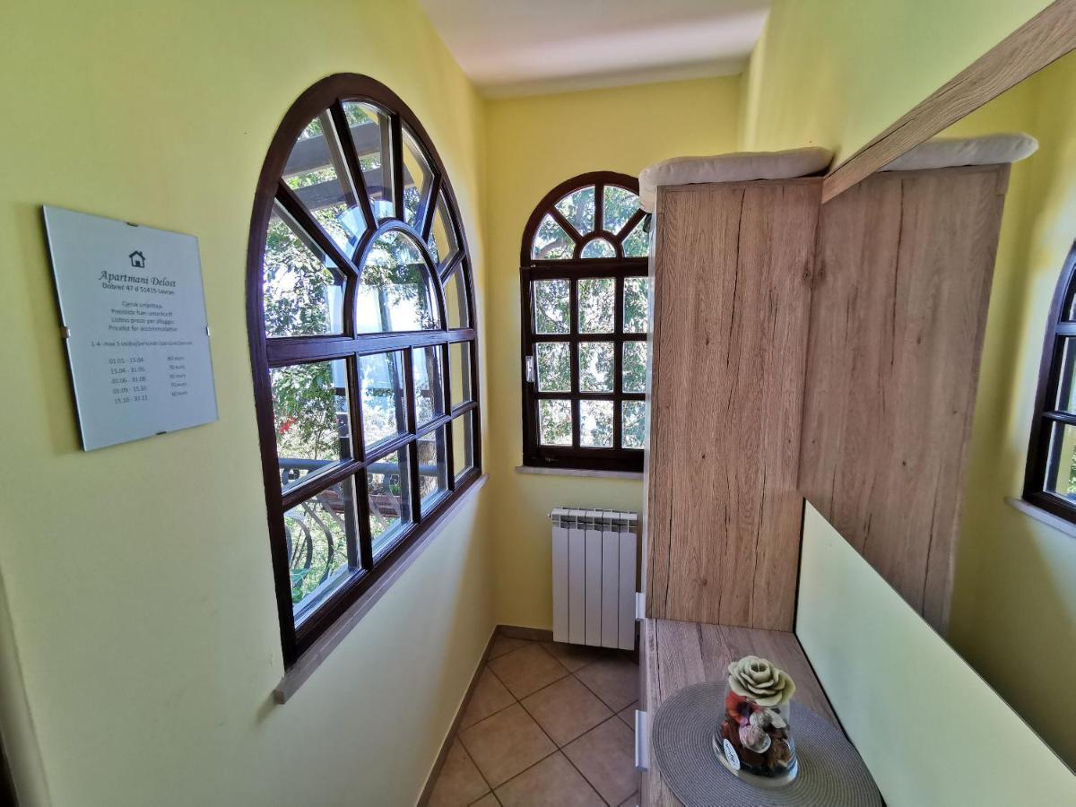 Apartment Delost Lovran Εξωτερικό φωτογραφία